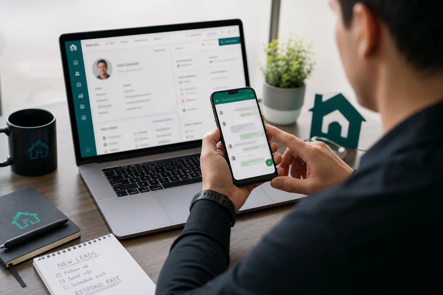 WhatsApp Business inmobiliaria